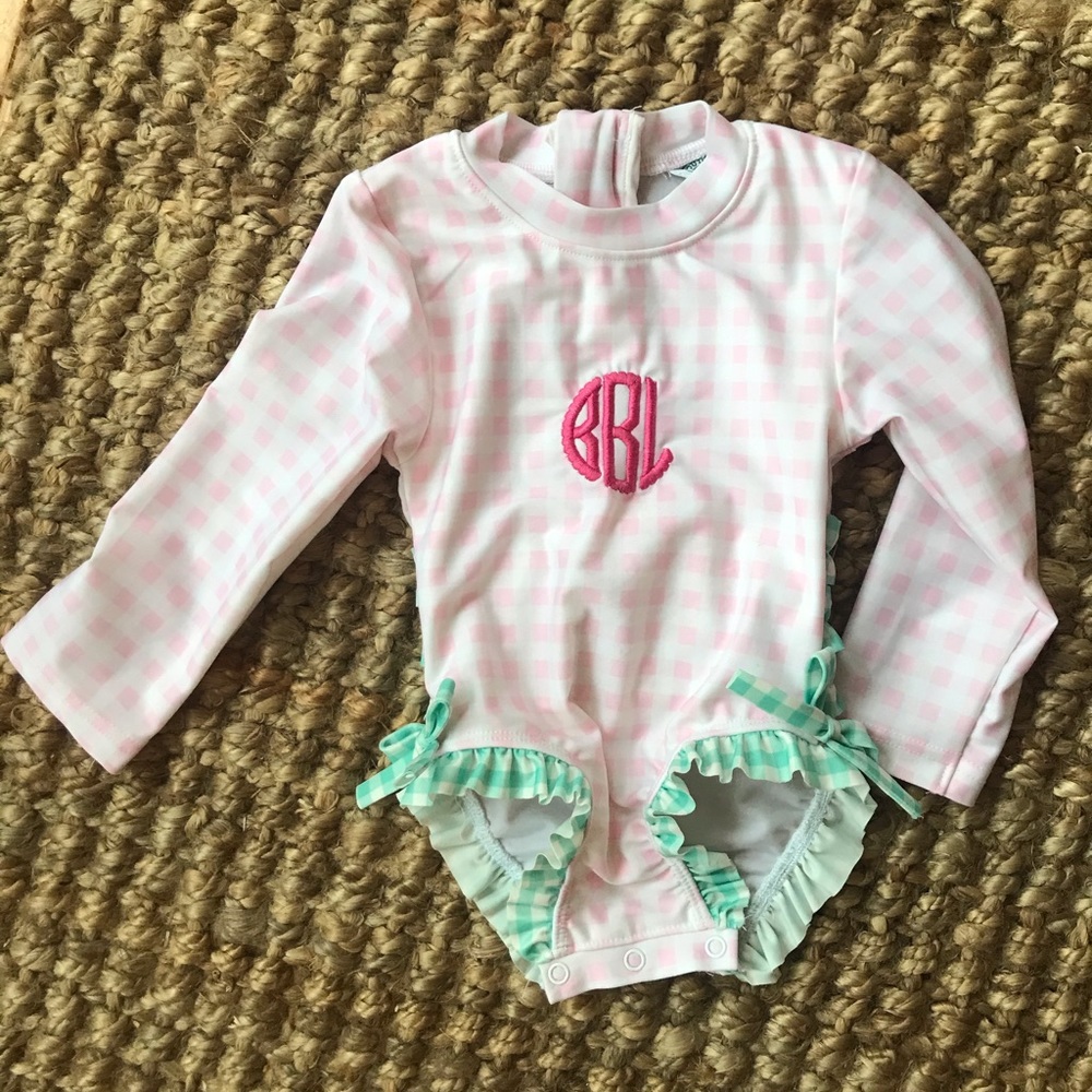 Classic southern smocks rash guard